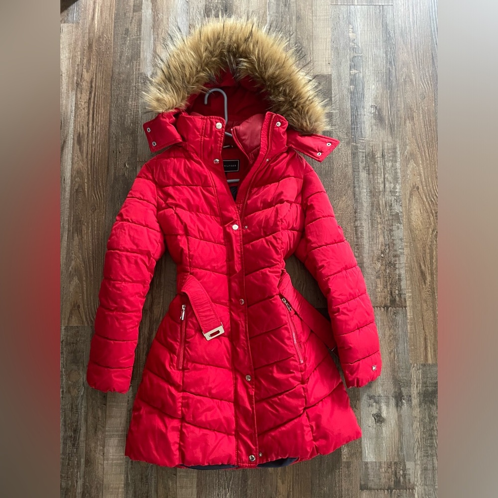 Tommy Hilfiger women’s long winter coat